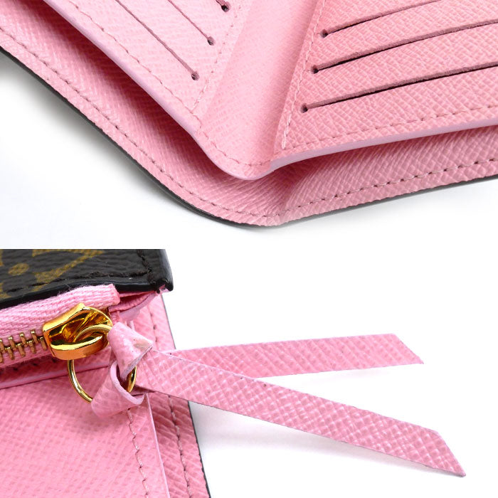 LOUIS VUITTON ルイ・ヴィトン ポルトフォイユ ヴィクトリーヌ 三つ折り財布 モノグラム ブラウン マルチカラー M69754 FH4220/ICタグ ユニセックス【中古】【美品】
