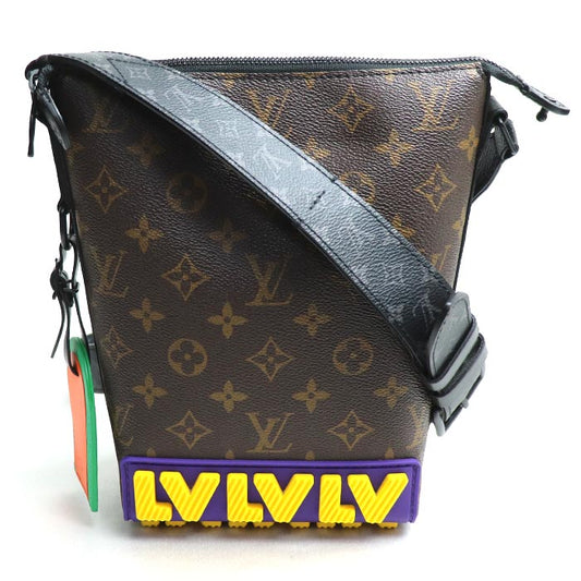 LOUIS VUITTON ルイ・ヴィトン LVラバー クルーザー メッセンジャー ショルダーバッグ M57966 ICタグ ユニセックス【中古】【美品】