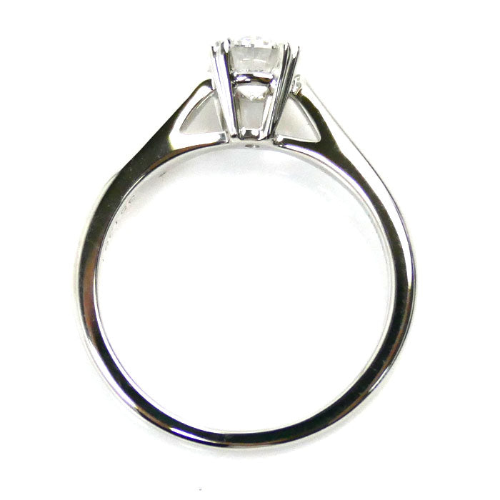 HARRY WINSTON ハリーウィンストン Pt950プラチナ ソリティア リング・指輪 ダイヤモンド0.54ct 7.5号 3.4g レディース【中古】【美品】