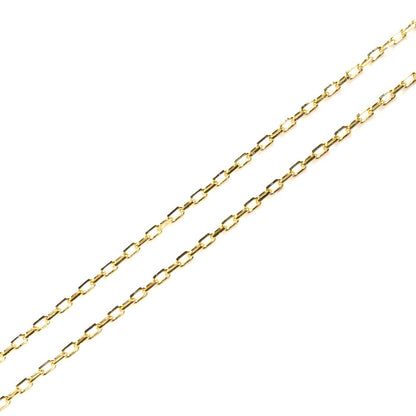 AHKAH アーカー K18YG イエローゴールド ヴィヴィヴァンローズ ネックレス VC0530010100 ダイヤモンド0.20ct 1.4g 40cm レディース【中古】【美品】