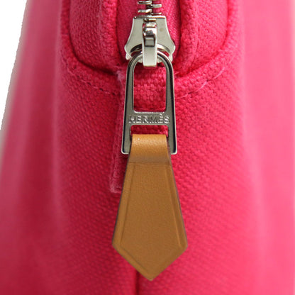 HERMES エルメス ボリードMINI ポーチ ピンク ハイビスカス 103773M レディース【中古】【美品】