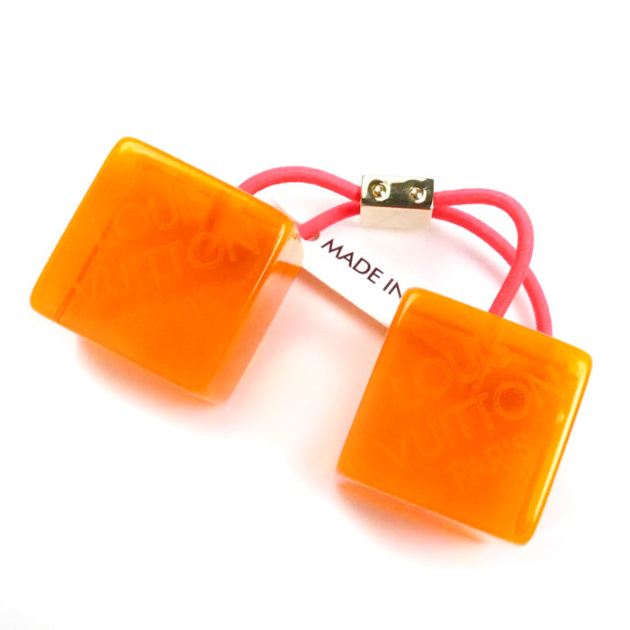 LOUIS VUITTON ルイ・ヴィトン プラスチック ヘアキューブアンクルージョン ヘアアクセサリー ヘアゴム R23542 レディース【中古】