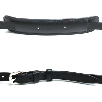 Berluti ベルルッティ グローブトロッター コラボ センテナリー メッセンジャー ショルダーバッグ ブラック ブラウン ミニトランク メンズ【中古】