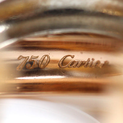 CARTIER カルティエ K18YG/PG/WG トリニティ イヤリング 14.4g レディース【中古】【美品】