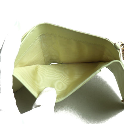 Christian Dior クリスチャンディオール レディディオール カナージュ ロータスウォレット 三つ折り財布 パウダリーピンク/ライトレモン S0181ONIW 日本限定 レディース【未使用】【買取品】