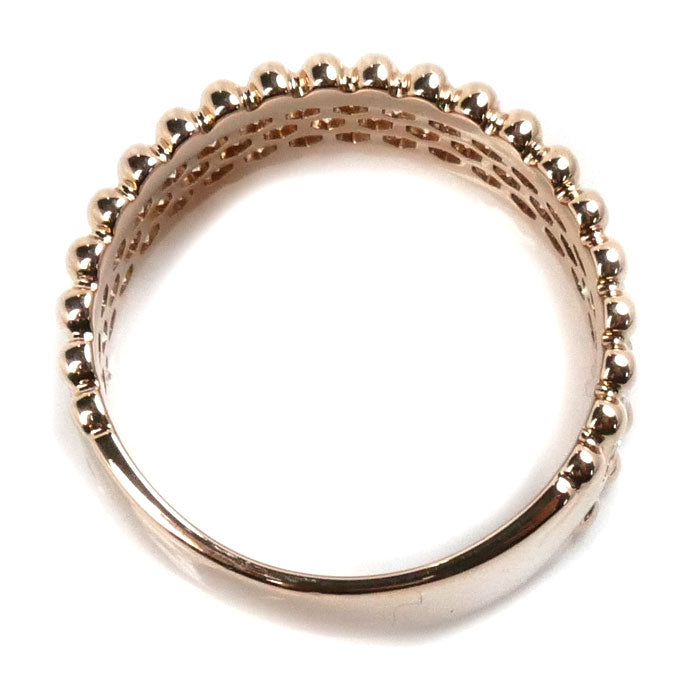 K18PG ピンクゴールド リング・指輪 ダイヤモンド1.09ct 11号 6g レディース【中古】【美品】