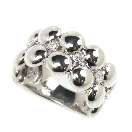 Pt900プラチナ リング・指輪 ダイヤモンド0.14ct 11.5号 9.7g レディース【中古】