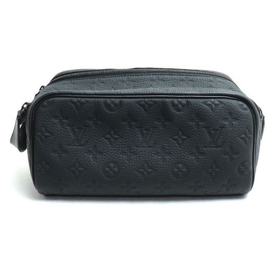 LOUIS VUITTON ルイ・ヴィトン ドップ・キット セカンドバッグ ブラック ノワール M59478 ICタグ メンズ【中古】