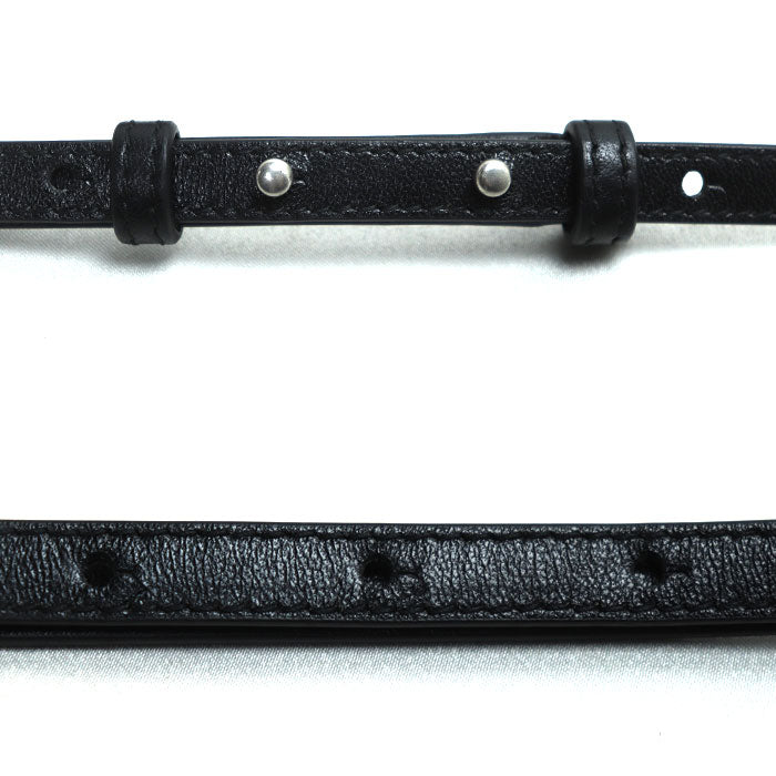 BOTTEGAVENETA ボッテガヴェネタ イントレチャート ショルダーバッグ ブラック 597329 VCPP1 8803 ユニセックス【中古】