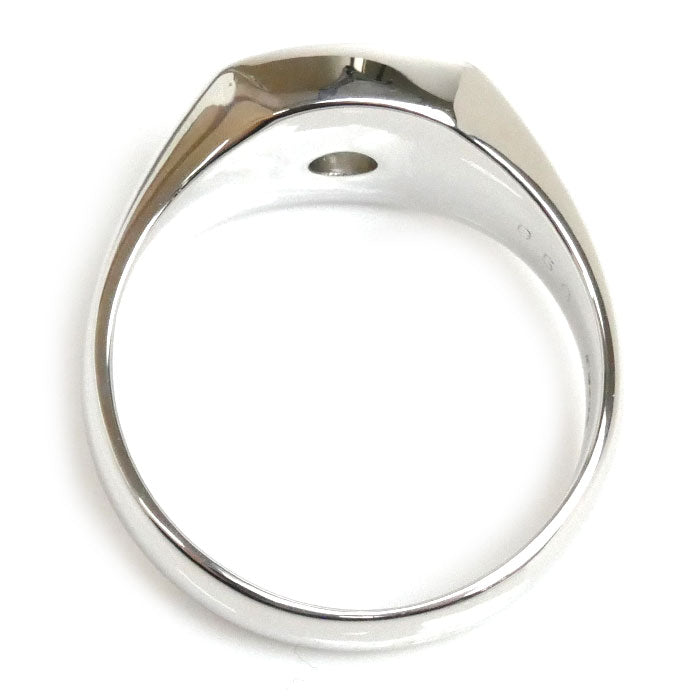 Pt900プラチナ リング・指輪 ダイヤモンド0.5ct 20号 18.2g メンズ【中古】【美品】