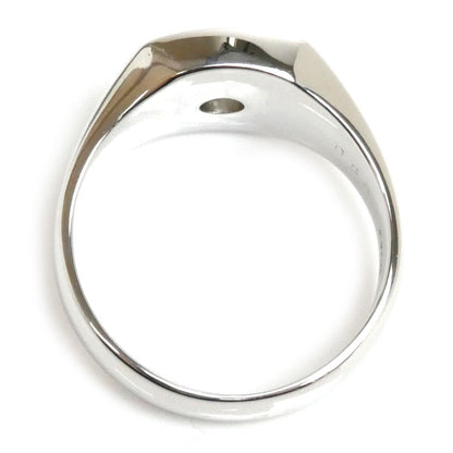 Pt900プラチナ リング・指輪 ダイヤモンド0.5ct 20号 18.2g メンズ【中古】【美品】