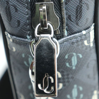 JIMMY CHOO ジミーチュウ KIMI CAMERA XPO キミー カメラ ショルダーバッグ スモーク メンズ【中古】