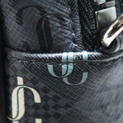 JIMMY CHOO ジミーチュウ KIMI CAMERA XPO キミー カメラ ショルダーバッグ スモーク メンズ【中古】