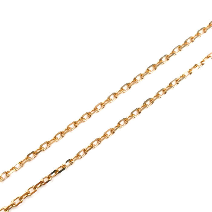 Chaumet ショーメ K18PG ピンクゴールド ジュ ドゥ リアン ダイヤ ネックレス 082216 ダイヤモンド 4.2g 38/40/42cm レディース【中古】