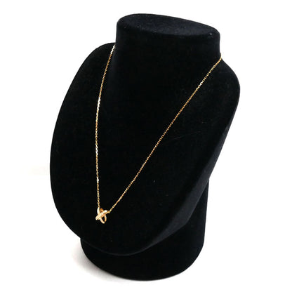 Chaumet ショーメ K18PG ピンクゴールド ジュ ドゥ リアン ダイヤ ネックレス 082216 ダイヤモンド 4.2g 38/40/42cm レディース【中古】