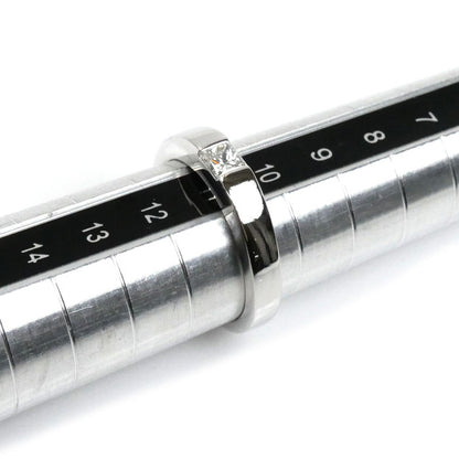 CARTIER カルティエ K18WG ホワイトゴールド タンク リング・指輪 ダイヤモンド0.25ct 11号 51 5.3g レディース【中古】