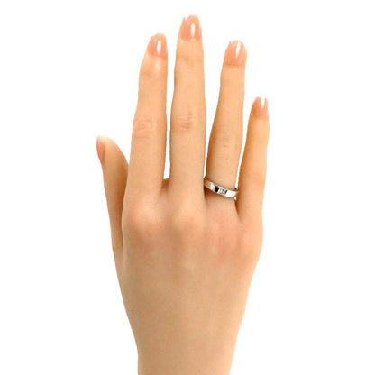 CARTIER カルティエ K18WG ホワイトゴールド タンク リング・指輪 ダイヤモンド0.25ct 11号 51 5.3g レディース【中古】
