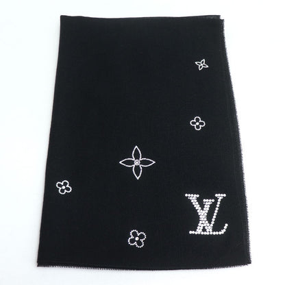 LOUIS VUITTON ルイ・ヴィトン エトール モンテカルロ ストール ブラック M74268 402470 レディース【中古】