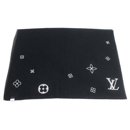 LOUIS VUITTON ルイ・ヴィトン エトール モンテカルロ ストール ブラック M74268 402470 レディース【中古】