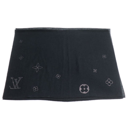 LOUIS VUITTON ルイ・ヴィトン エトール モンテカルロ ストール ブラック M74268 402470 レディース【中古】