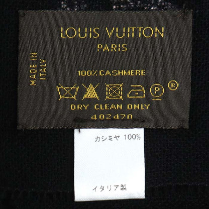 LOUIS VUITTON ルイ・ヴィトン エトール モンテカルロ ストール ブラック M74268 402470 レディース【中古】