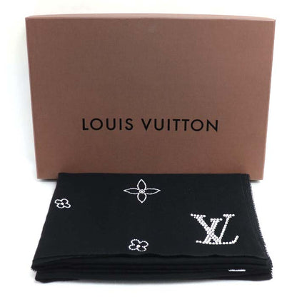 LOUIS VUITTON ルイ・ヴィトン エトール モンテカルロ ストール ブラック M74268 402470 レディース【中古】