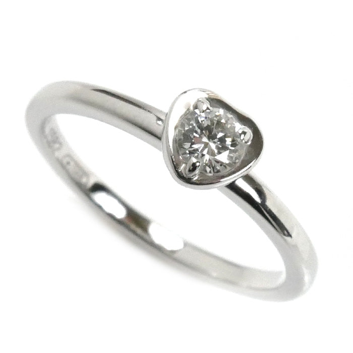 CARTIER カルティエ K18WG ホワイトゴールド デイアマンレジェ リング・指輪 ダイヤモンド 10号 50 2.4g レディース【中古】【美品】