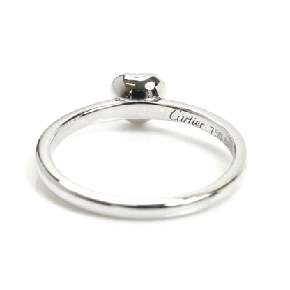 CARTIER カルティエ K18WG ホワイトゴールド デイアマンレジェ リング・指輪 ダイヤモンド 10号 50 2.4g レディース【中古】【美品】
