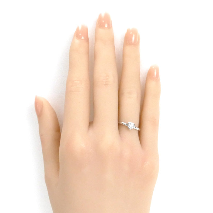 CARTIER カルティエ K18WG ホワイトゴールド デイアマンレジェ リング・指輪 ダイヤモンド 10号 50 2.4g レディース【中古】【美品】