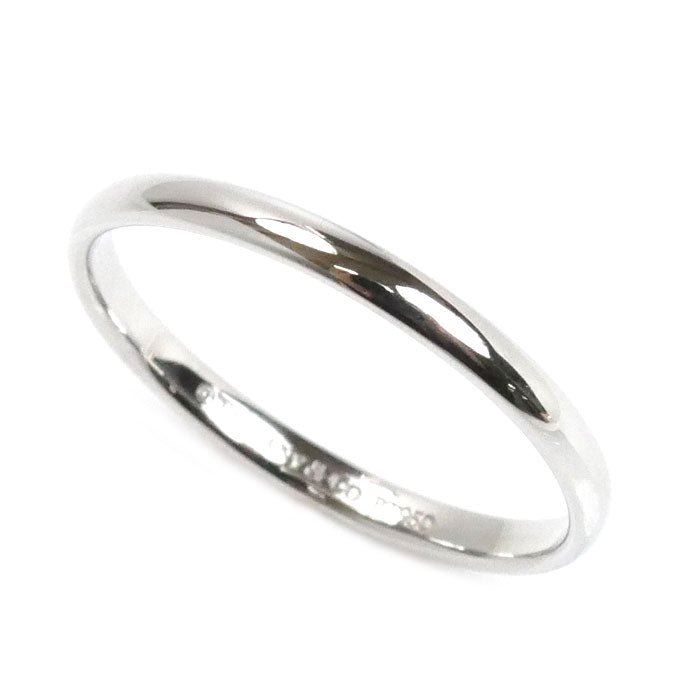 TIFFANY&Co. ティファニー Pt950プラチナ ウェディングバンド リング・指輪 60001626 16号 2.4g レディース【中古】