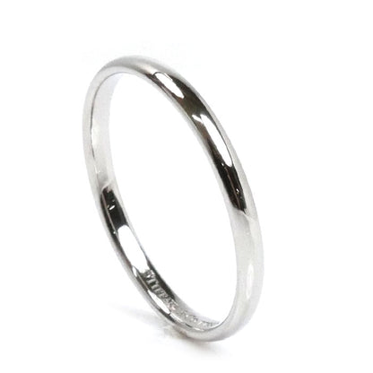 TIFFANY&Co. ティファニー Pt950プラチナ ウェディングバンド リング・指輪 60001626 16号 2.4g レディース【中古】