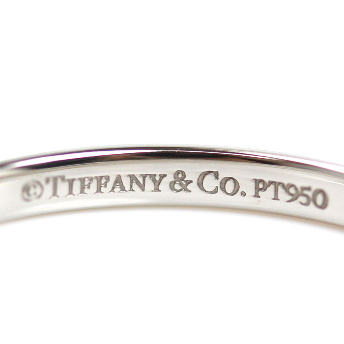 TIFFANY&Co. ティファニー Pt950プラチナ ウェディングバンド リング・指輪 60001626 16号 2.4g レディース【中古】