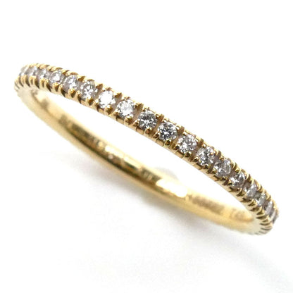 Boucheron ブシュロン K18YG イエローゴールド エピュール フルエタニティ リング・指輪 JAL01180 ダイヤモンド 9号 1.2g レディース【中古】【美品】