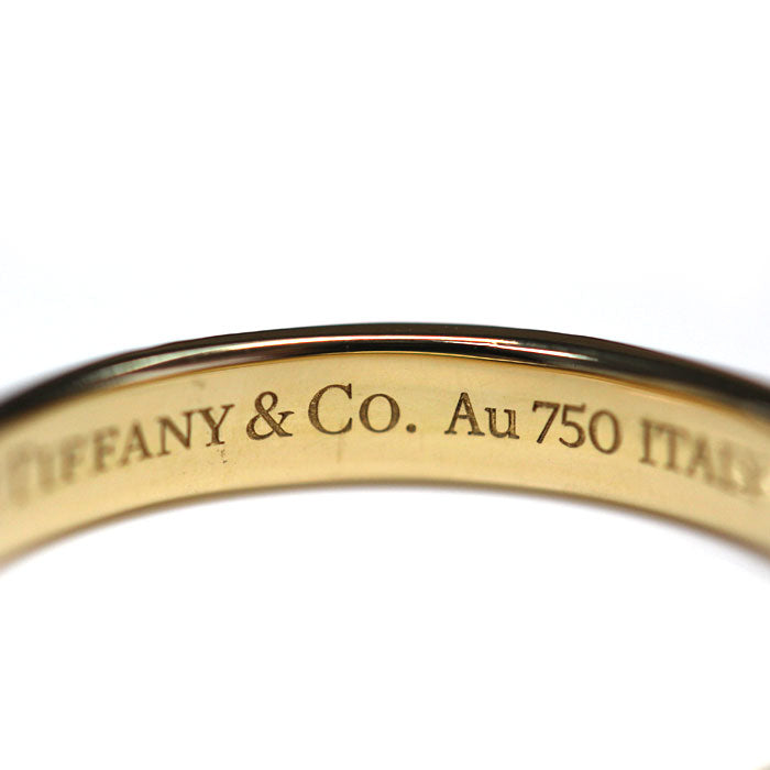 TIFFANY&Co. ティファニー K18YG イエローゴールド アトラスXクローズド リング・指輪 15号 3.8g レディース【中古】