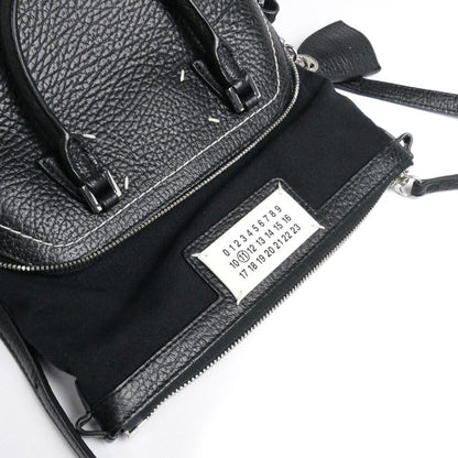 MAISON MARGIELA メゾンマルジェラ 5AC ミニバッグ 2Wayショルダーバッグ ブラック S56WG0082 P4455 T8013 レディース【中古】【美品】