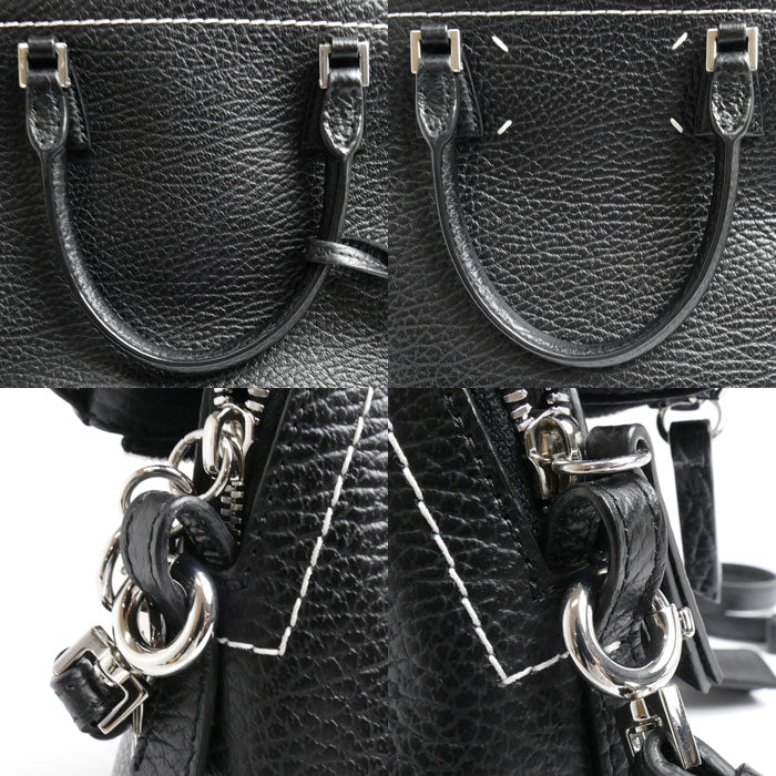 MAISON MARGIELA メゾンマルジェラ 5AC ミニバッグ 2Wayショルダーバッグ ブラック S56WG0082 P4455 T8013 レディース【中古】【美品】