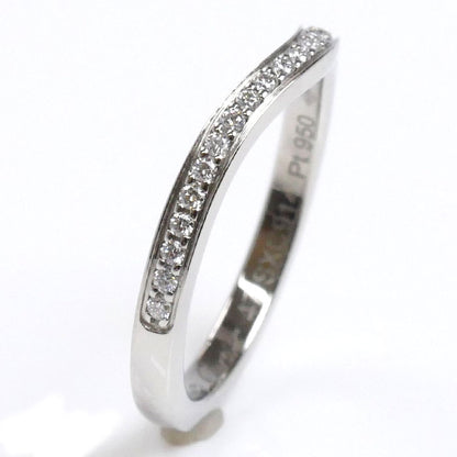 CARTIER カルティエ Pt950プラチナ バレリーナ リング・指輪 B4093047 ダイヤモンド 7号 47 2.8g レディース【中古】【美品】