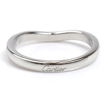 CARTIER カルティエ Pt950プラチナ バレリーナ リング・指輪 B4093047 ダイヤモンド 7号 47 2.8g レディース【中古】【美品】