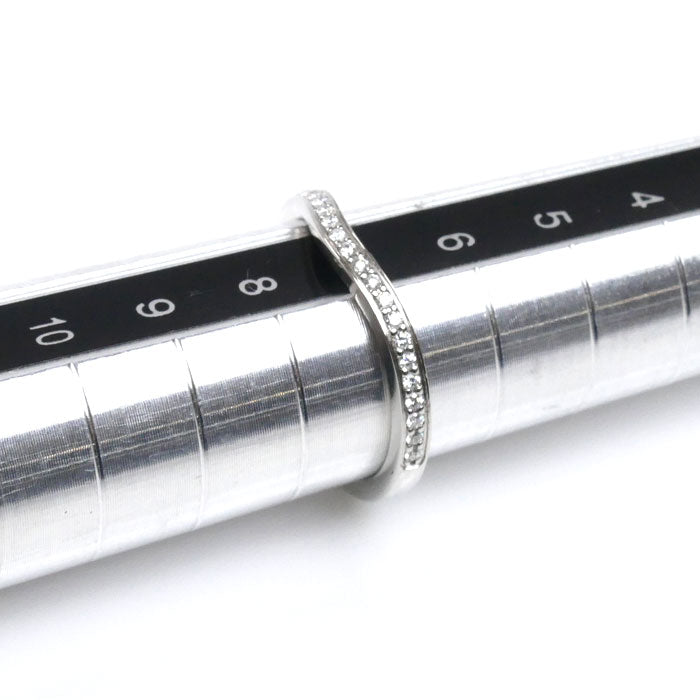 CARTIER カルティエ Pt950プラチナ バレリーナ リング・指輪 B4093047 ダイヤモンド 7号 47 2.8g レディース【中古】【美品】