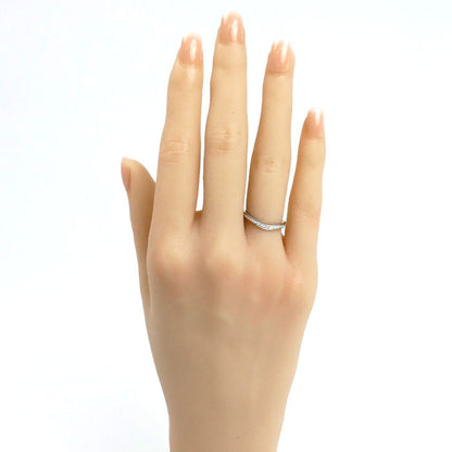 CARTIER カルティエ Pt950プラチナ バレリーナ リング・指輪 B4093047 ダイヤモンド 7号 47 2.8g レディース【中古】【美品】