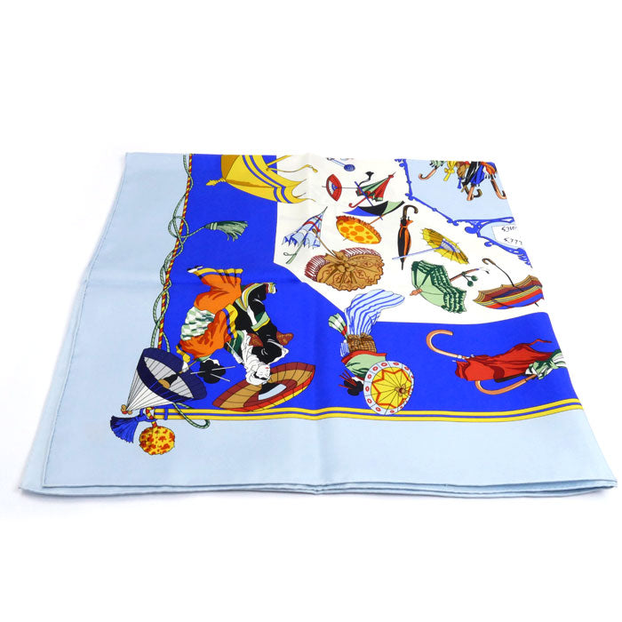 HERMES エルメス 日傘と雨傘 OMBRELLES ET PARARLUIES カレ90 スカーフ マルチカラー レディース【中古】【美品】