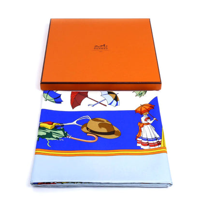 HERMES エルメス 日傘と雨傘 OMBRELLES ET PARARLUIES カレ90 スカーフ マルチカラー レディース【中古】【美品】