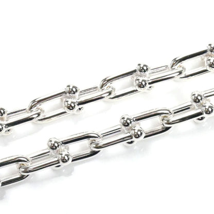 TIFFANY&Co. ティファニー シルバー925 ハードウェア スモール リンク ネックレス 60153093 43.8g 45cm レディース【中古】【美品】