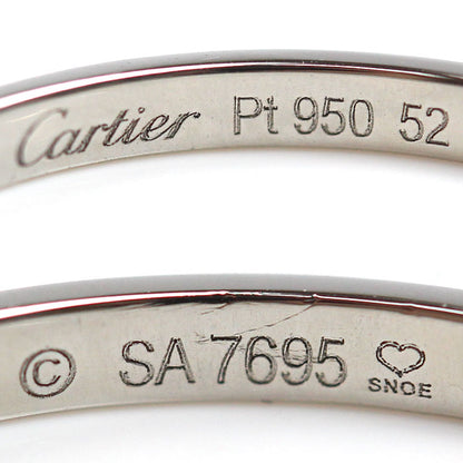 CARTIER カルティエ Pt950プラチナ ダムール リング・指輪 B4094052 11.5号 52 2.0g レディース【中古】