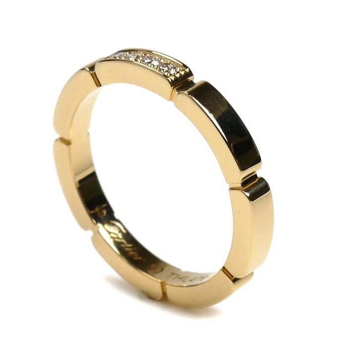 CARTIER カルティエ K18YG イエローゴールド マイヨンパンテール 4Pダイヤ  リング・指輪 B4080350 ダイヤモンド 10号 50 4.0g レディース【中古】【美品】