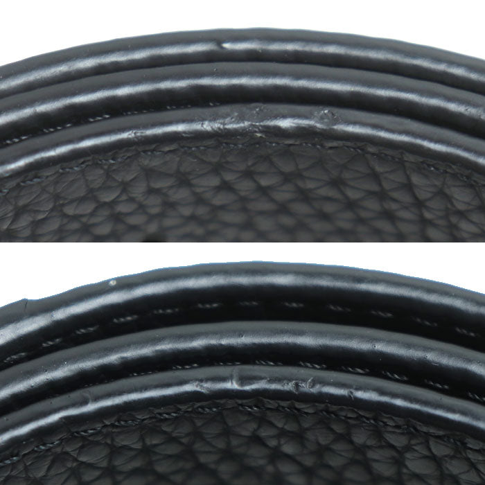 LOUIS VUITTON ルイ・ヴィトン サンチュール ベルト LVシェイプ LVフレンド ブラック マルチ MP293 BC4280 85/34 メンズ【中古】