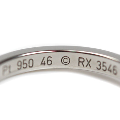 CARTIER カルティエ Pt950プラチナ バレリーナ 3Pダイヤ リング・指輪 B4092946 ダイヤモンド 6号 46 2.9g レディース【中古】【美品】