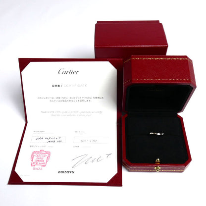 CARTIER カルティエ Pt950プラチナ バレリーナ 3Pダイヤ リング・指輪 B4092946 ダイヤモンド 6号 46 2.9g レディース【中古】【美品】