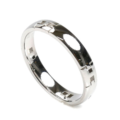 HERMES エルメス K18WG ホワイトゴールド ヘラクレス リング・指輪 15.5号 56 4.3g レディース【中古】【美品】