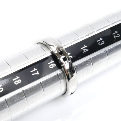 HERMES エルメス K18WG ホワイトゴールド ヘラクレス リング・指輪 15.5号 56 4.3g レディース【中古】【美品】